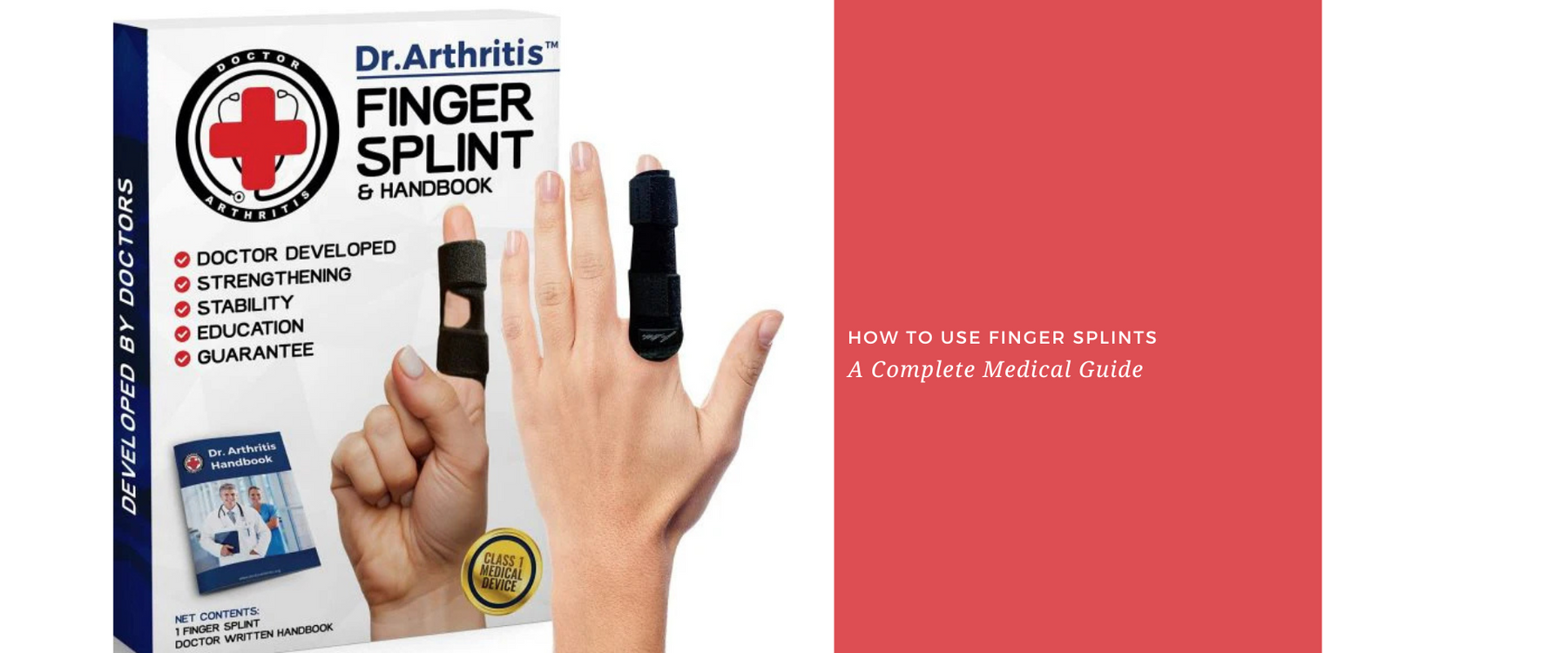 Complete Medical Guide On How to Use Finger Splints
