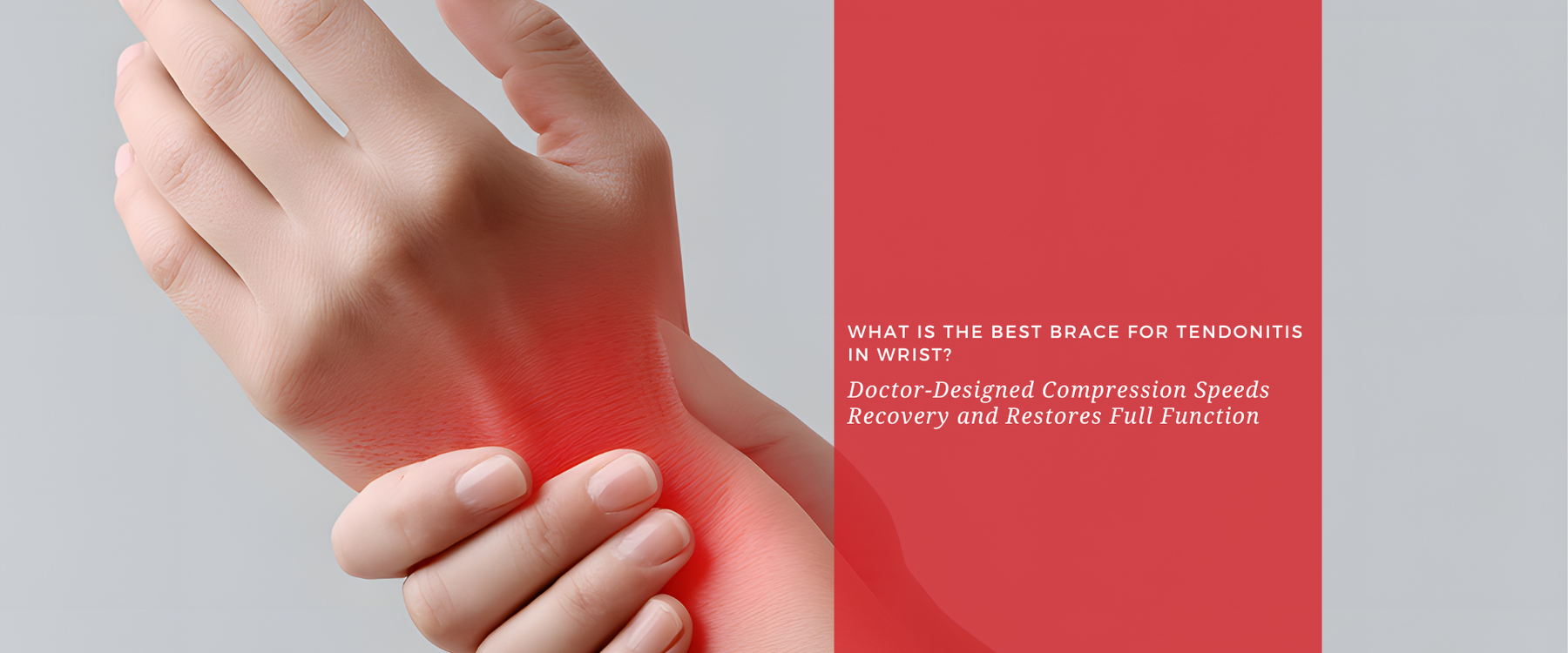 What is the Best Brace for Tendonitis in Wrist?