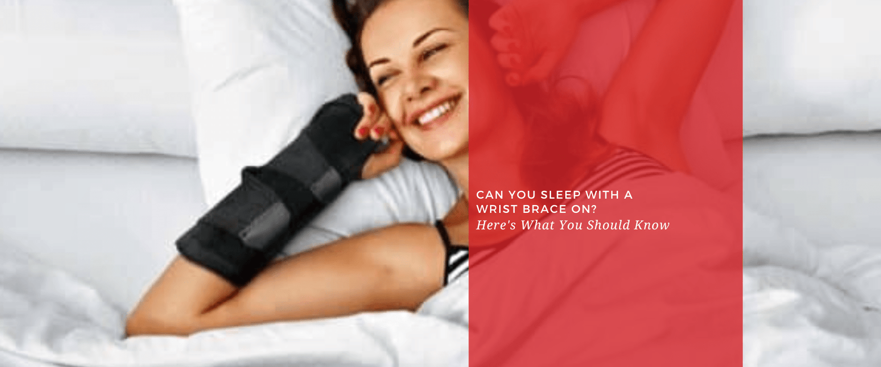 Can You Sleep With A Wrist Brace On? - Dr. Arthritis