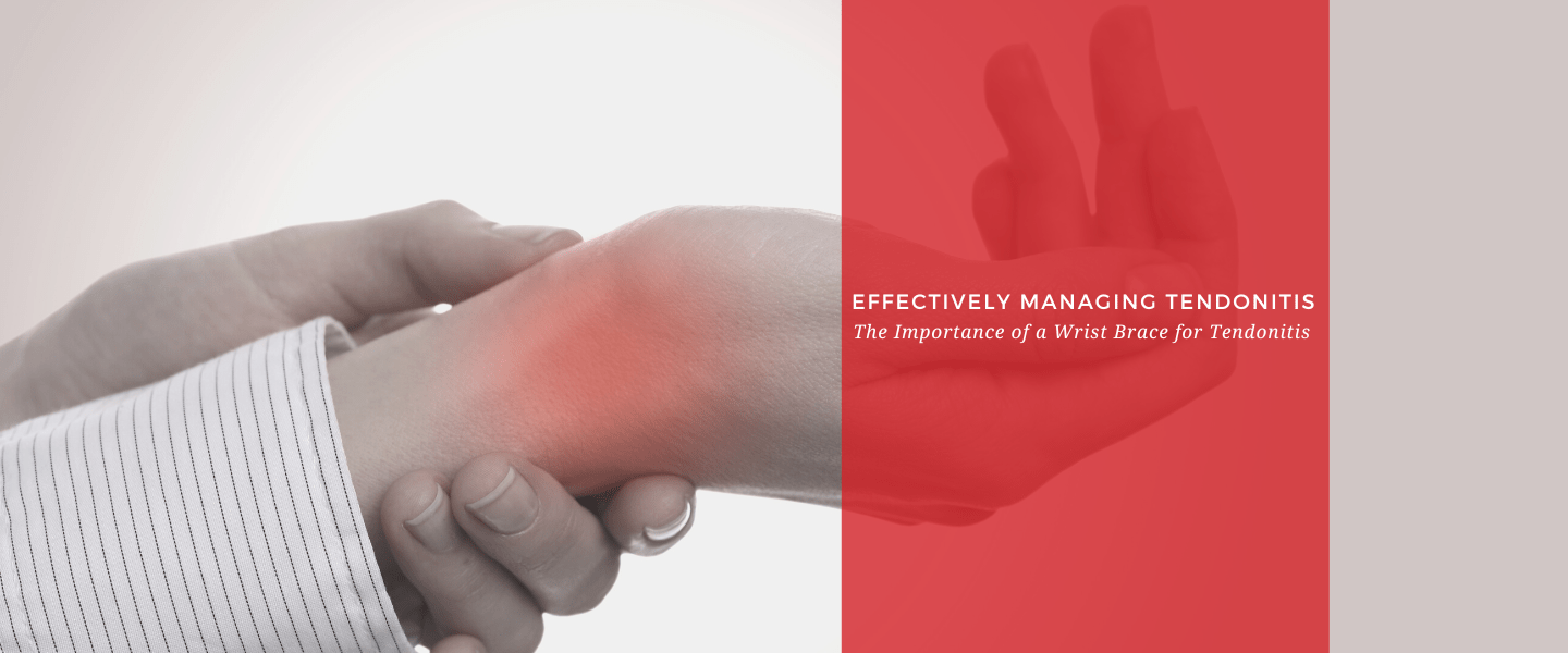 Effectively Managing Tendonitis: The Importance of a Wrist Brace for Tendonitis - Dr. Arthritis