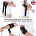 Step by step instructions on how to put on your Dr. Arthritis Copper Lined Elbow Support Brace, which is copper lined for added comfort and functionality.