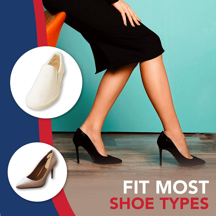 High Heel Grips Blister Protectors Heel Cushions, Handbook Included (4 Pairs) - Dr. Arthritis