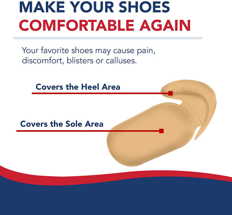 High Heel Grips Blister Protectors Heel Cushions, Handbook Included (4 Pairs) - Dr. Arthritis