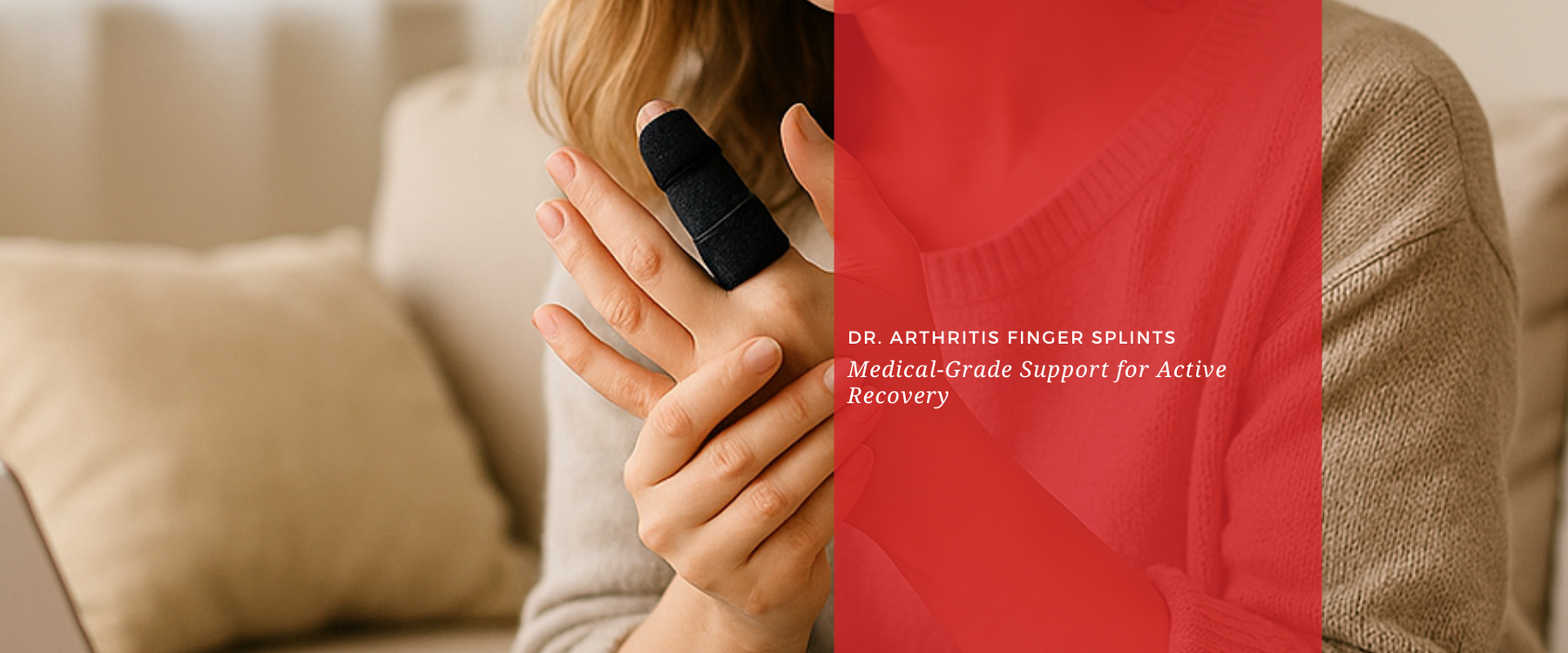 Dr. Arthritis Finger Splints – Medical-Grade Support for Active Recovery