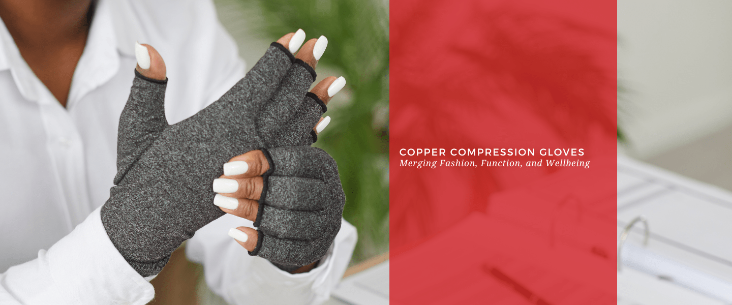 Merging Compression Dr. Arthritis Copper Compression Gloves