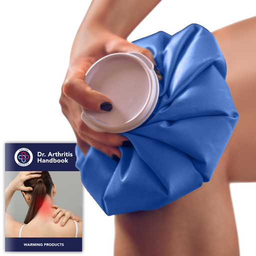 Durable & Non-Spill Reusable Hot and Cold Compress Pack + Exclusive Dr. Arthritis Handbook - Dr. Arthritis