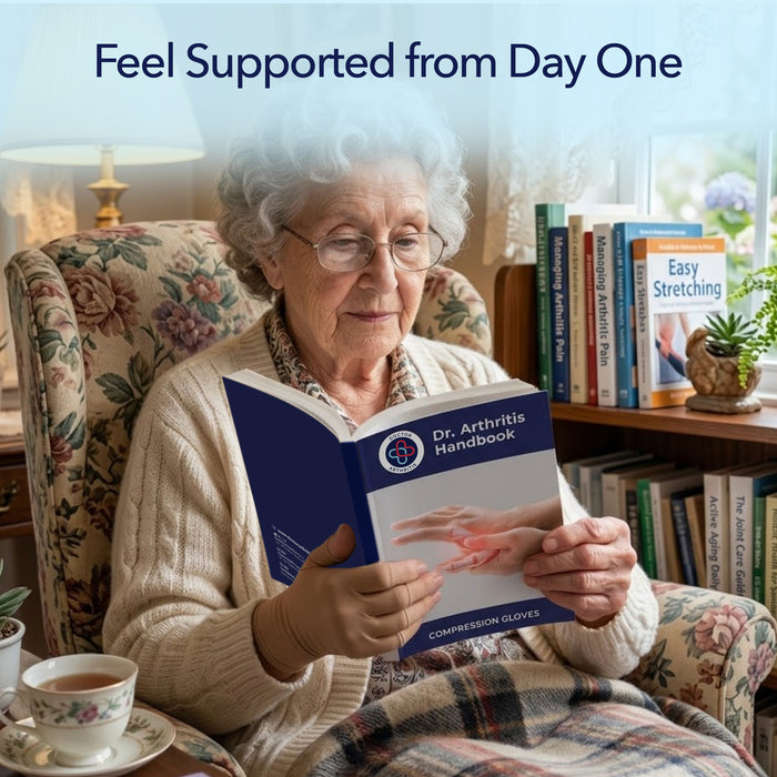 Ergonomic Wrist Rest for Mouse & Keyboard + Exclusive Dr. Arthritis Handbook - Dr. Arthritis
