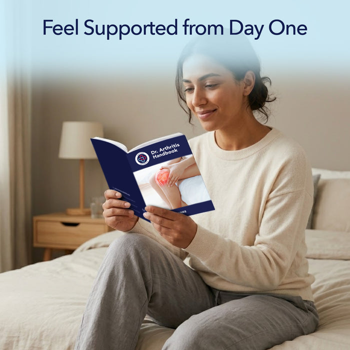 Copper Compression Gloves (Open-Finger) + Exclusive Dr. Arthritis Handbook - Dr. Arthritis