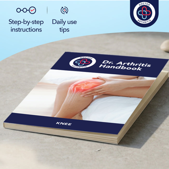 Dr. Arthritis Knee Ice Pack and Support Brace Wrap + Exclusive Dr. Arthritis Handbook - Dr. Arthritis