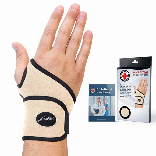 Copper Lined Wrist Support - Dr. Arthritis