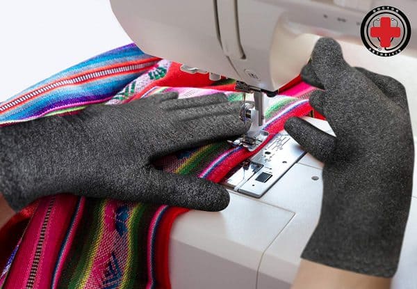 Premium Compression Gloves (Full - Fingered) - Dr. Arthritis