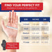 Premium Compression Gloves (Full - Fingered) - Dr. Arthritis