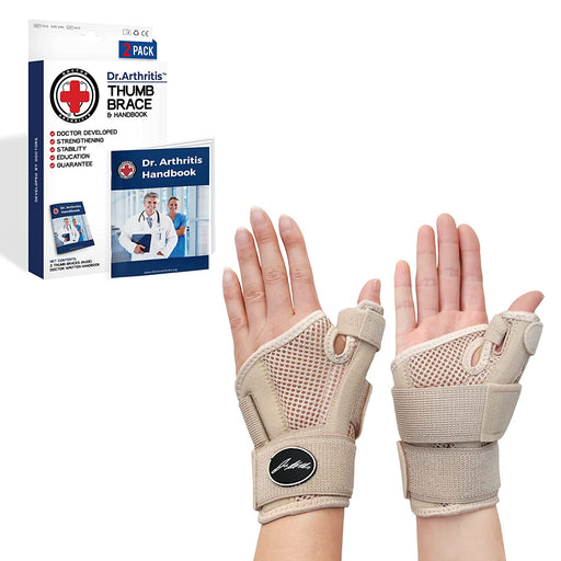 Thumb Brace/ Support & Doctor Written Handbook - Dr. Arthritis