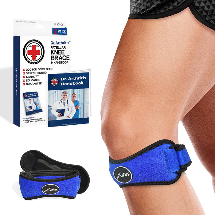 Patellar Support |Offloads pressure on the patellar tendon to provide pain  relief | Color - Black (Single Piece)