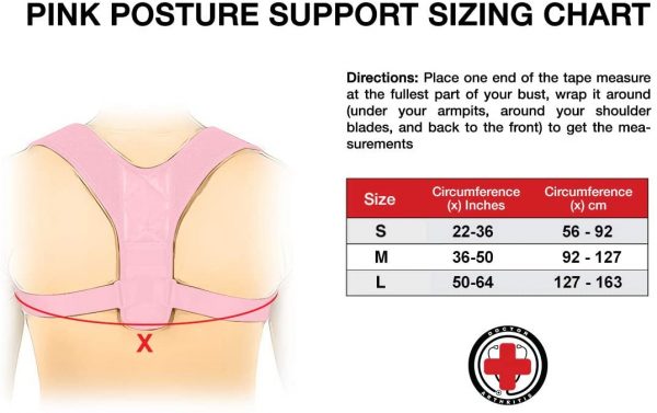 thoracic back brace posture corrector support