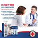 Doctor recommended Copper Lined Wrist Support [Single] by Dr. Arthritis.