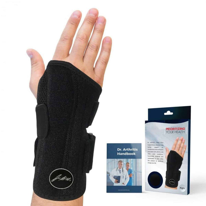 Doctor Developed Premium Copper Lined Wrist Support/Wrist Brace