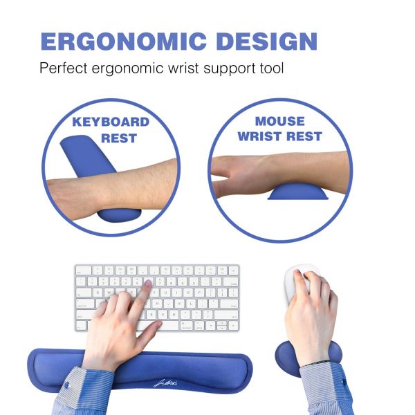 Ergonomic Wrist Rest for Mouse & Keyboard & Doctor Written