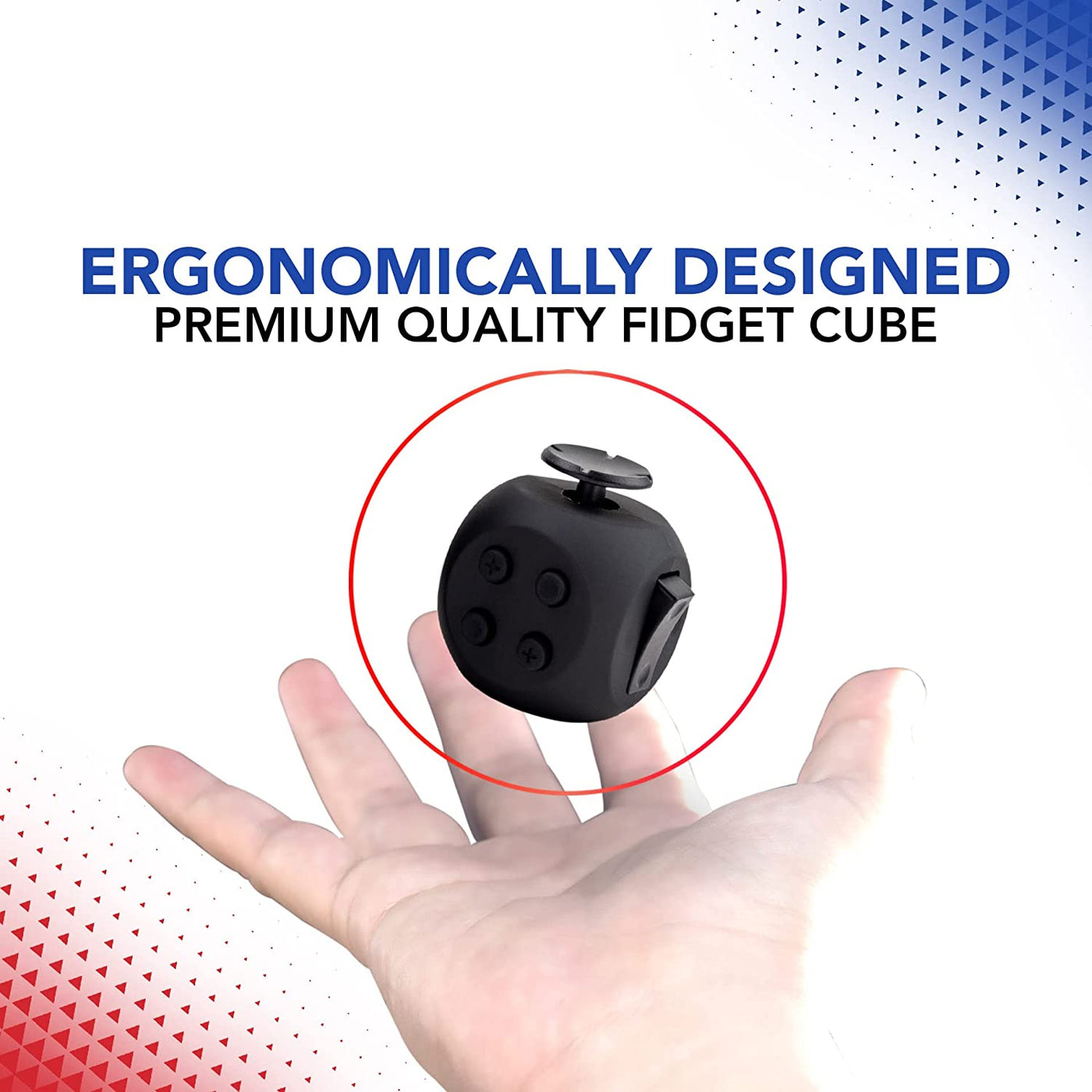 Button Fidget Cube for Adults and All Ages - Dr. Arthritis