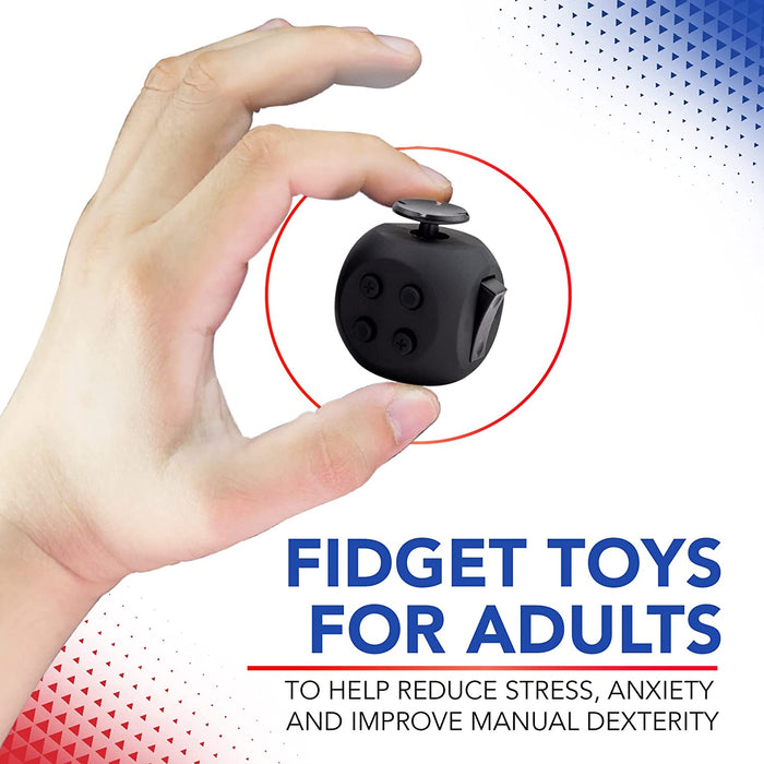Button Fidget Cube for Adults and All Ages - Dr. Arthritis