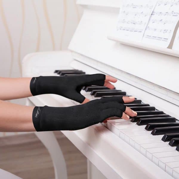 Copper Compression Gloves (Open - Finger) - Dr. Arthritis