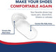 Foot Care Heel Cushion Inserts for Women and Men (4 Pair/Box) - Dr. Arthritis