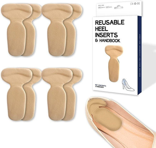 High Heel Grips Blister Protectors Heel Cushions, Handbook Included (4 Pairs) - Dr. Arthritis