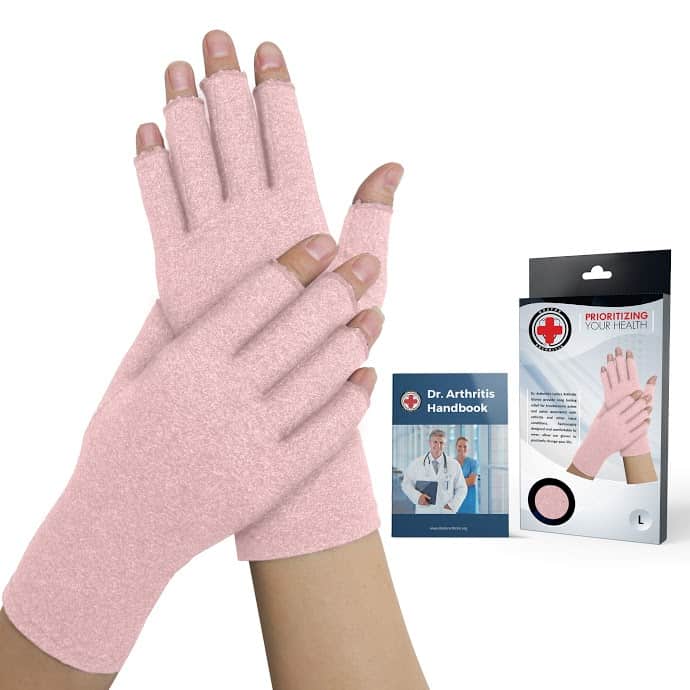 Ladies Compression Gloves & Dr. Arthritis Handbook - Dr. Arthritis