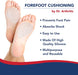 Metatarsal Pads for Women & Men, Insoles Shoe Pads Mortons Neuroma & Handbook (4 Pair/Box) - Dr. Arthritis