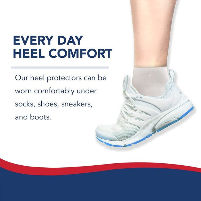 Silicone Gel Heel Cups for Shoes (2 Pair/ Box) - Dr. Arthritis